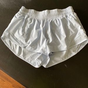 Light Blue Hotty Hot Short from Lululemon size 6